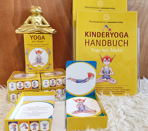 Kinderyoga Handbuch Yogakarten Kinderyoga Seminar Nitya sonnemond yoga sonnemond verlag