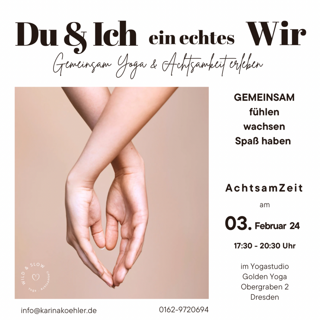 Partnerworkshop mit Karina Köhler golden yoga dresden