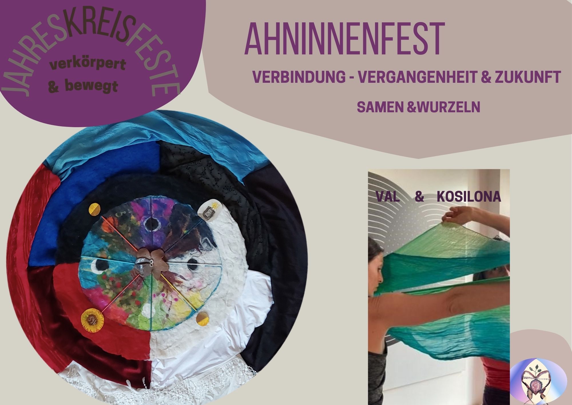 Ahninnenfest mit Kosilona & Val golden yoga Dresden Jahreskreisfeste Workshop