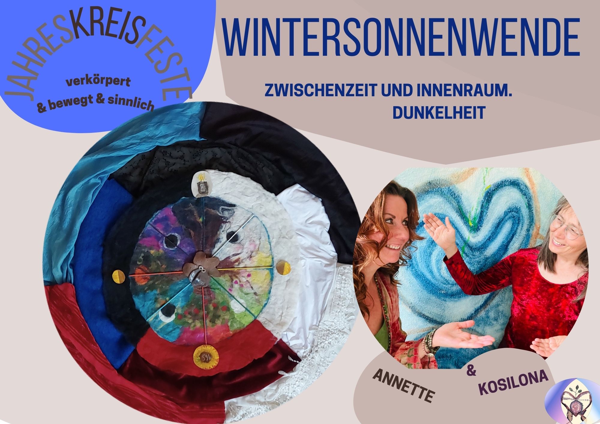 Wintersonnenwende mit Kosilona und Annette im golden yoga Jahreskreisfeste