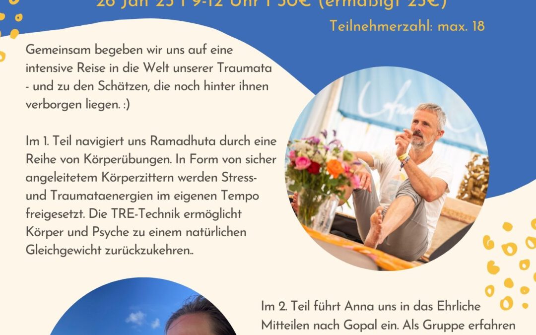 Workshop: Ehrliches Mitteilen trifft Neurogenes Zittern – mit Anna und Ramadhuta