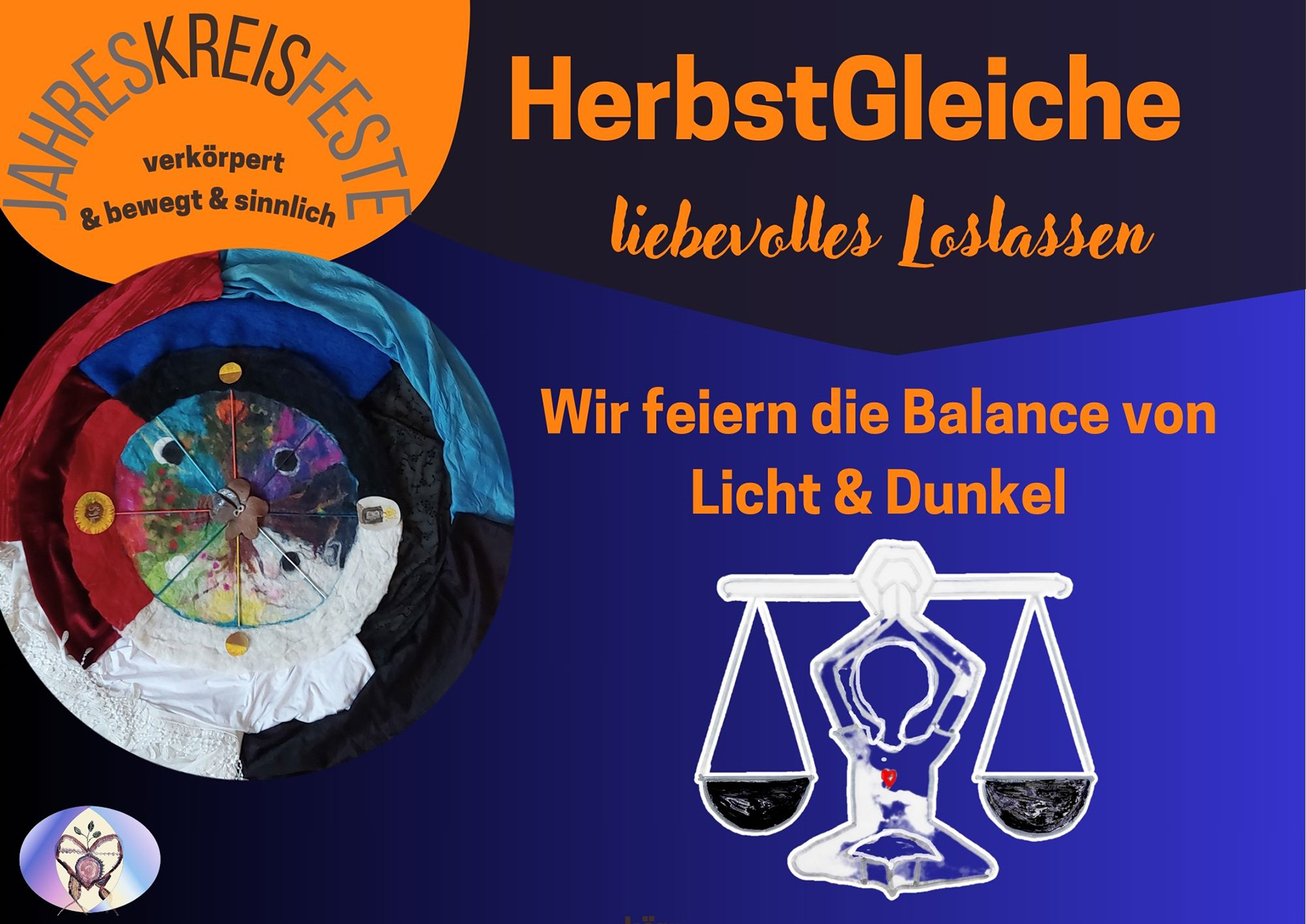 Herbstgleiche mit Kosilona Kraft im golden yoga Workshop 2025 Jahreskreisfeste