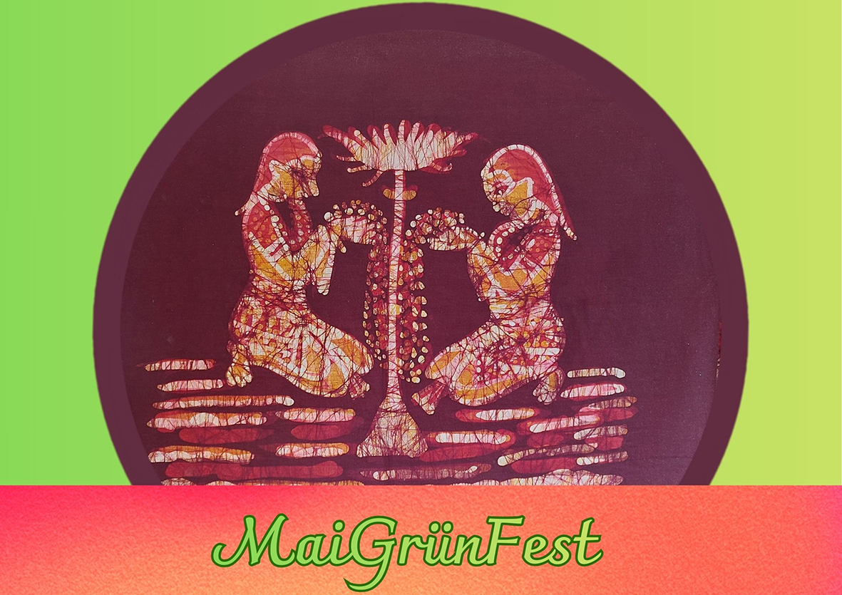 MaiGrünFest im Jahreskreis 2026 mit Kosilona Kraft im golden yoga Dresden Freies Tanzen im Spüren des eigenen Körpers